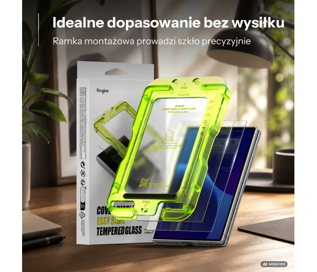 Ringke Cover Display Easy Slide 2-Pack do Galaxy Z Fold 8 Clear - 1571597 - zdjęcie 4